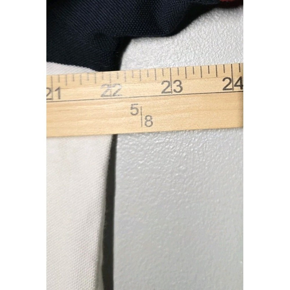 Polo Ralph Lauren Mens Size Lg‎ Classic Fit Colorblock Polo Shirt Navy White Red - Picture 7 of 9